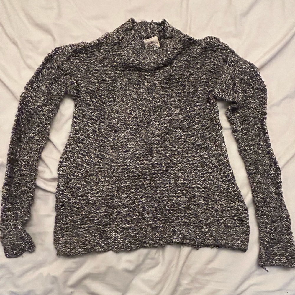 Grey St John knit sweater